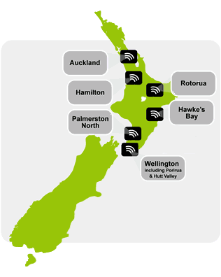 NZ CafeNET Zones